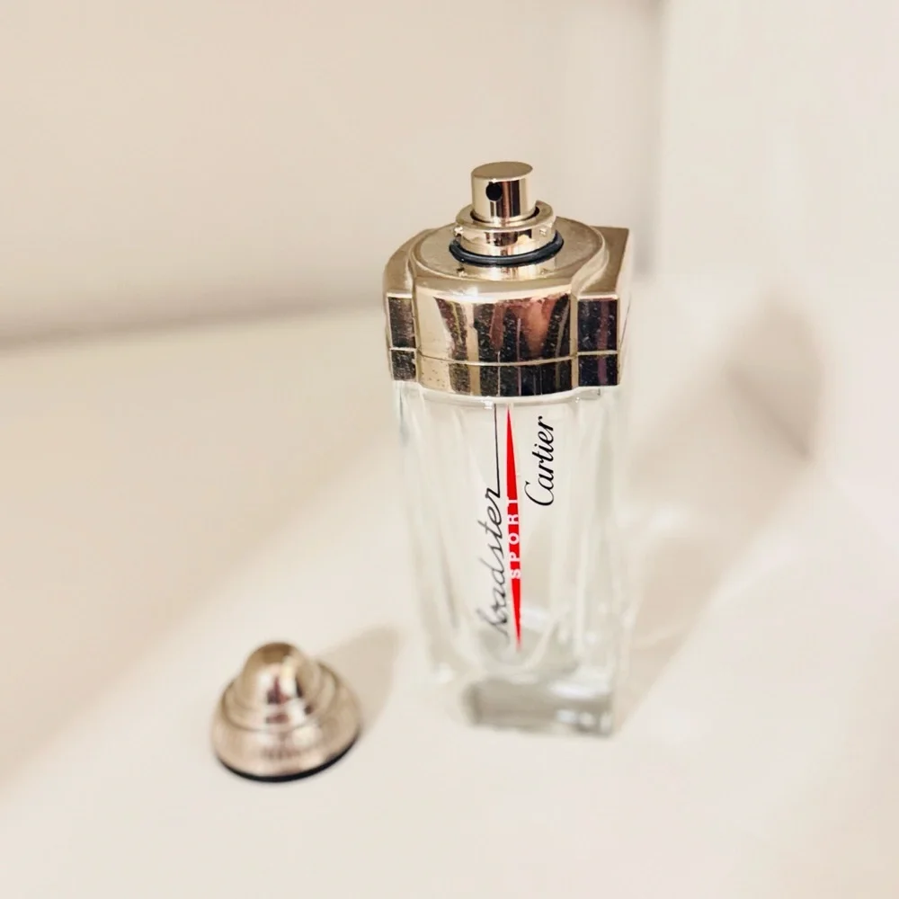 CARTIER Roadster Sport EDT Mens Cologne EMPTY BOTTLE